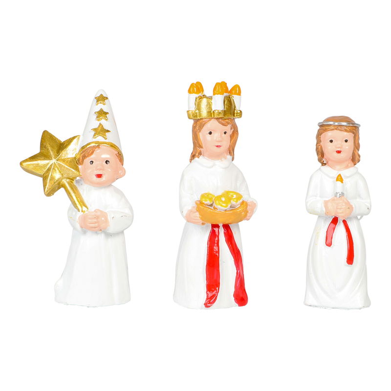 Décorations mini Lucia 3 pcs