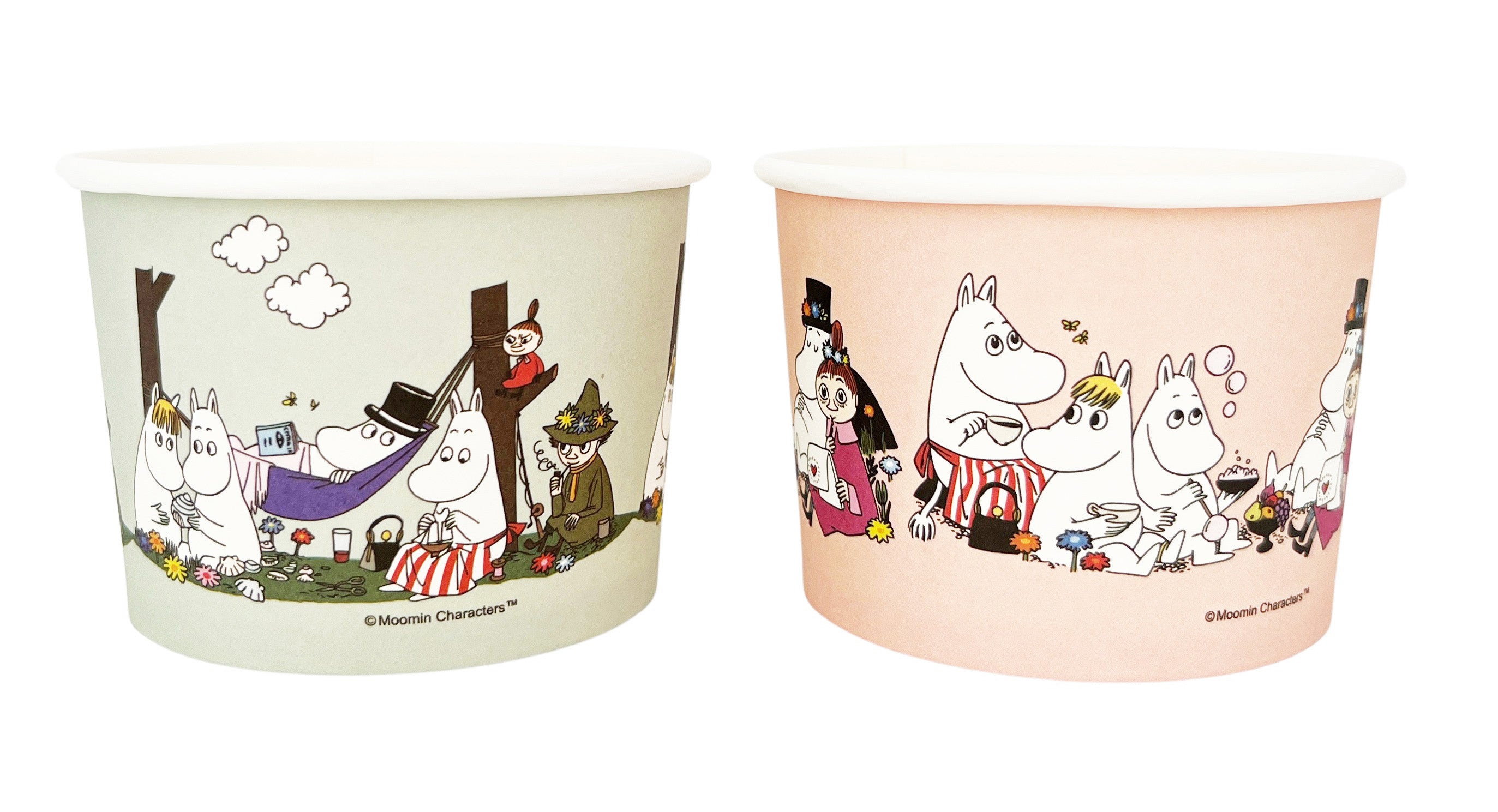 Glassbägare, Mumin, 8-pack
