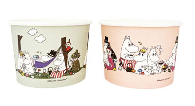 Glassbägare, Mumin, 8-pack