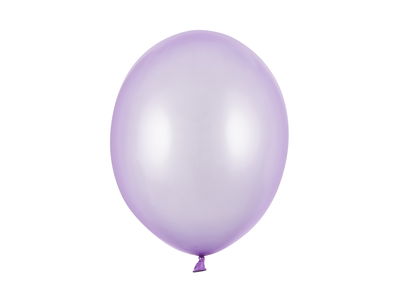 Lila Metallic Luftballons 10er-Set