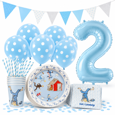 2-års kalas kit, Emil
