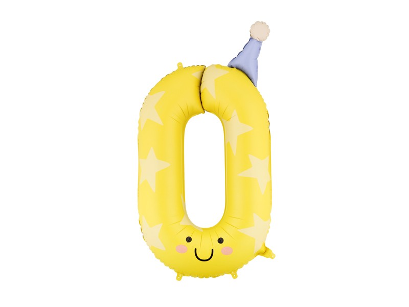 Sifferballong party – siffra 0