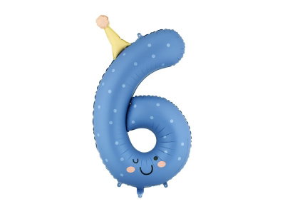 Sifferballong party – siffra 6