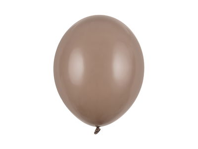 Ballons, brun cappuccino, lot de 10