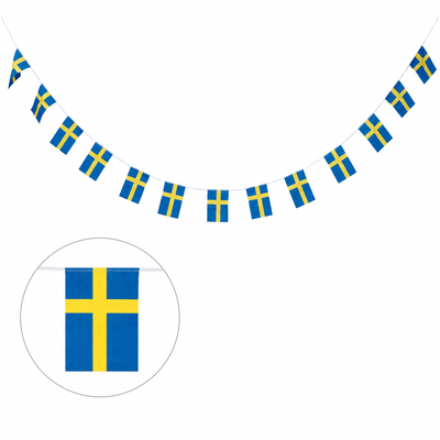 Flaggvimpel svenska flaggan