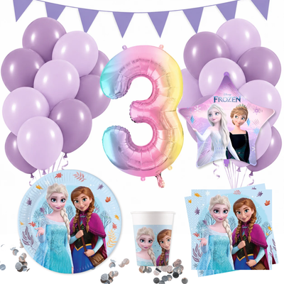 3 års kalas frost elsa anna