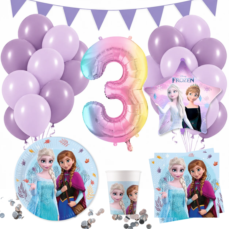 3 års kalas frost elsa anna