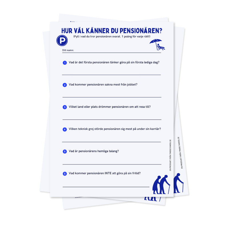 quiz pensionär