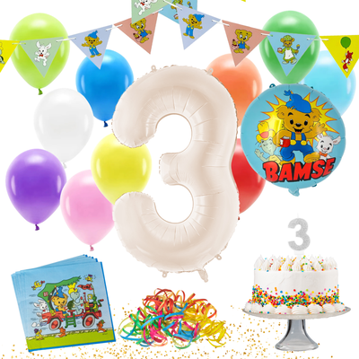 bamse 3 års kalas