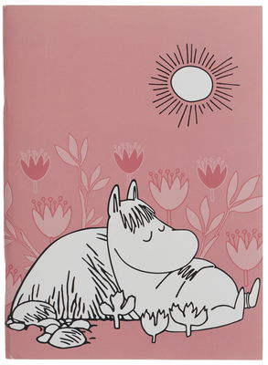 Anteckningsbok A5, Mumin, rosa