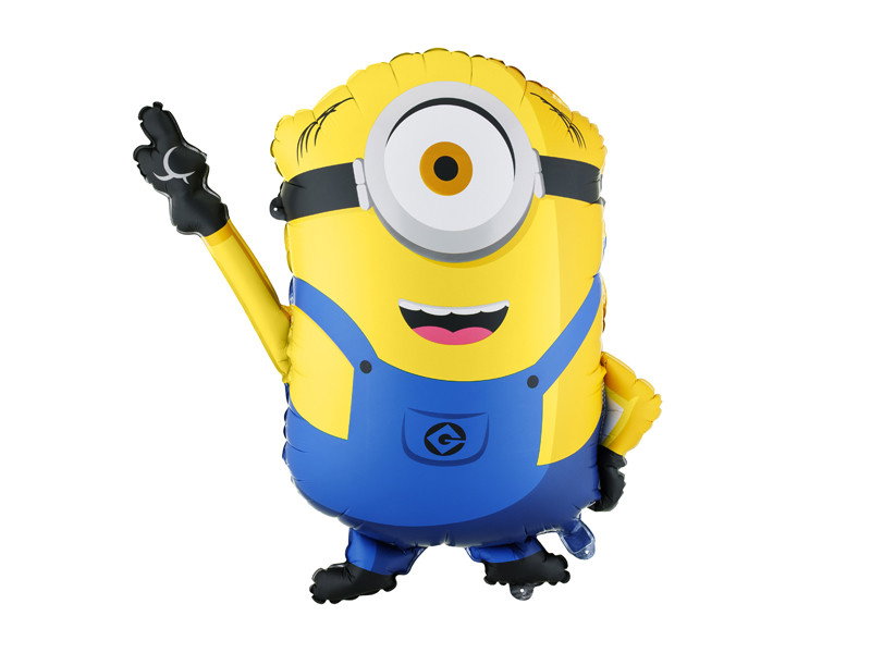 Folieballon, Minion Mel, 72x64 cm, 1-pak