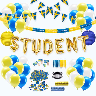 studentdekoration färdigt paket