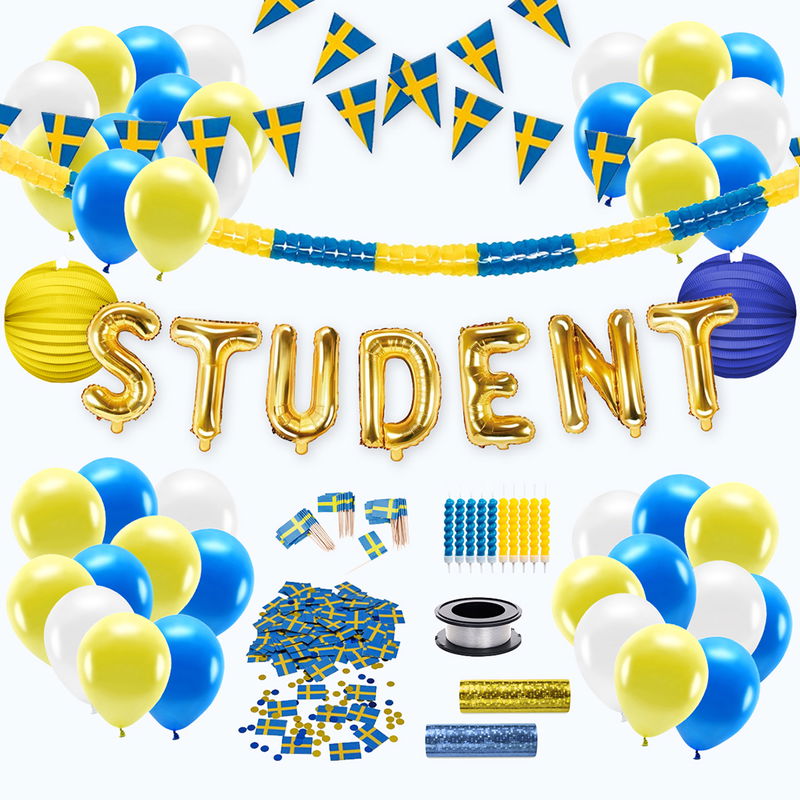 studentdekoration färdigt paket