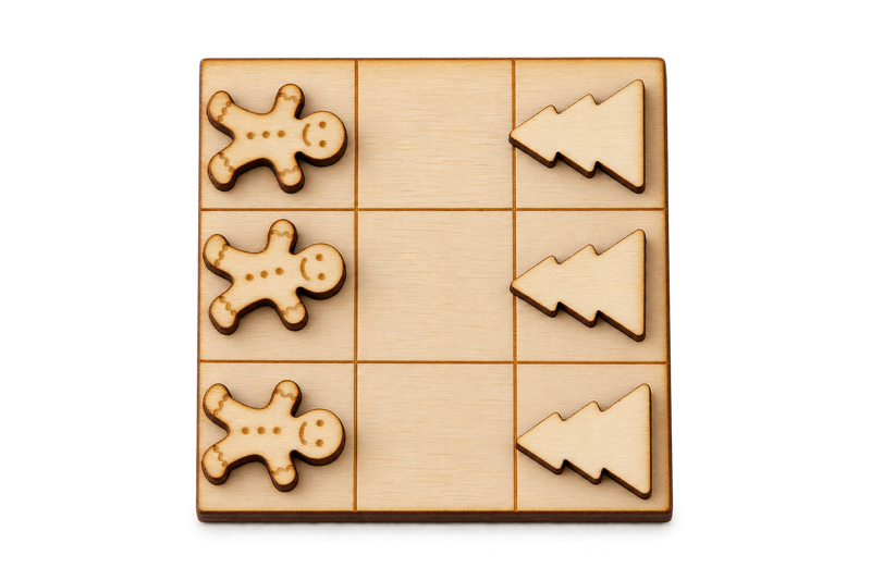 Nissedörr, 3-i-rad-spel