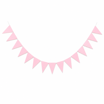 Fanion de drapeau, rose