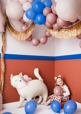 Folieballon Kat, 83 x 77 cm