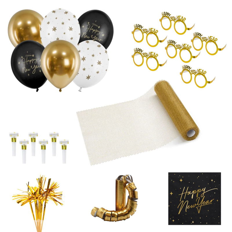 Nyårsdukning, färdigt kit