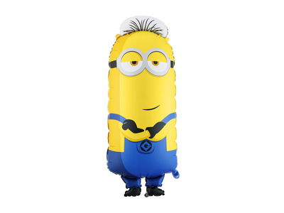 Ballon aluminium, Minion Tim, 40x100 cm, 1 pc