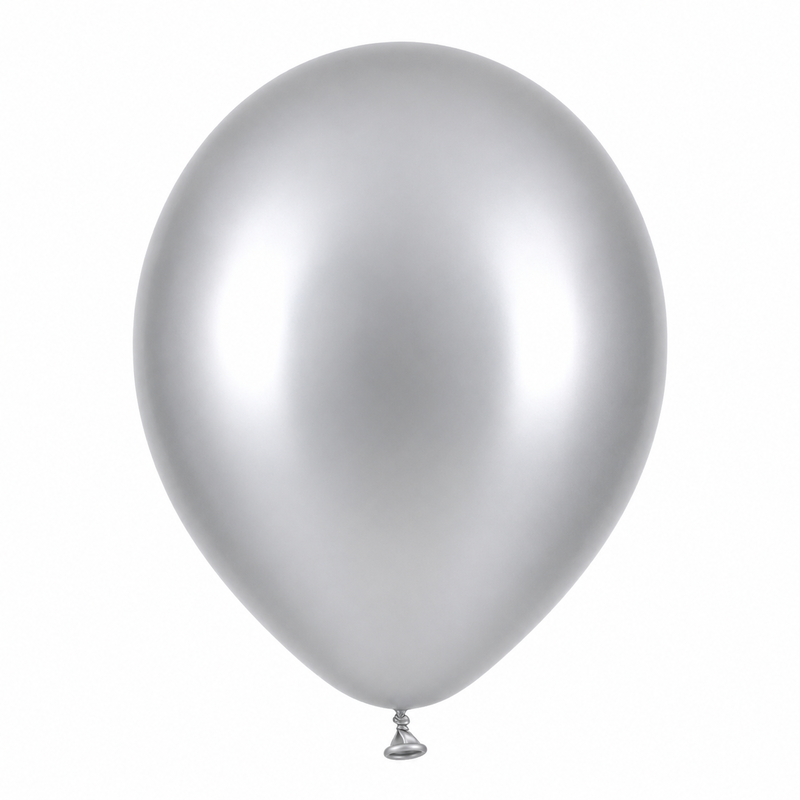 Premiumballonger, Metallic Silver
