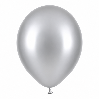 Premiumballonger, Metallic Silver