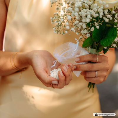Hochzeitskonfetti, Set für 50 Gäste Hochzeitskonfetti, Set für 50 Gäste