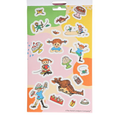 Livre de stickers, Fifi Brindacier, 12 pages Livre de stickers, Fifi Brindacier, 12 pages