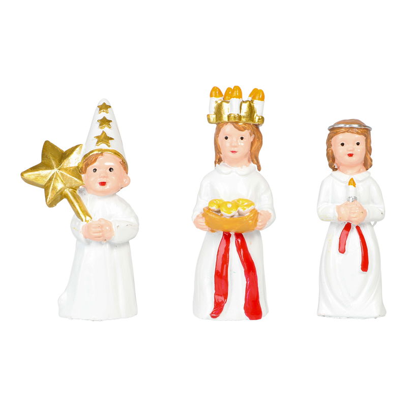 Décorations mini Lucia 3 pcs