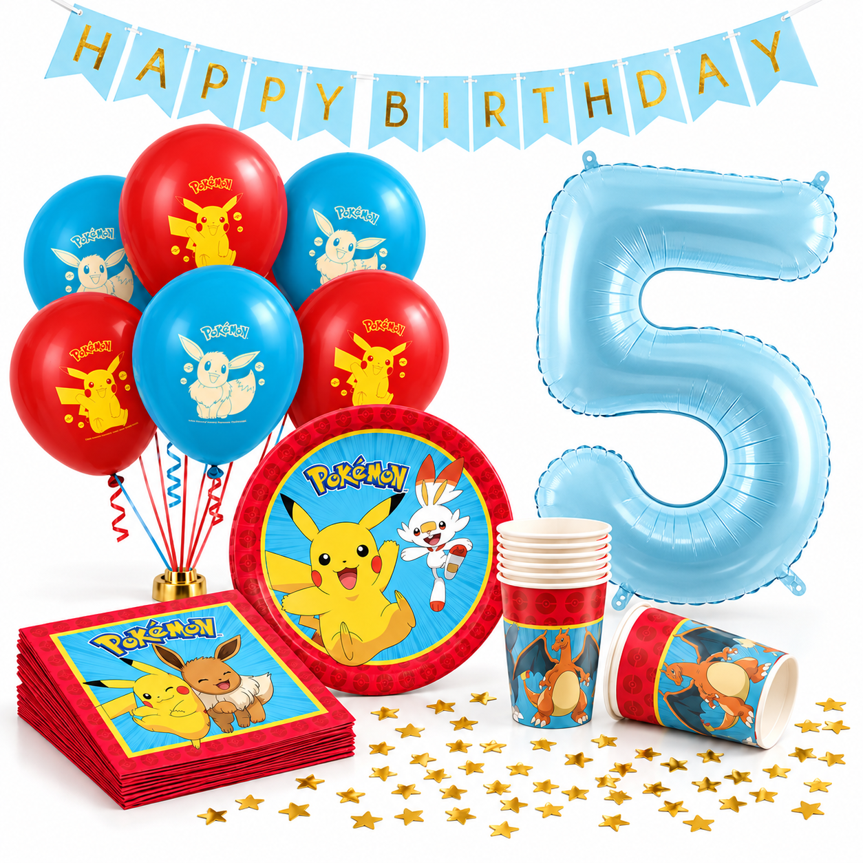 5-års fødselsdagskit, Pokémon