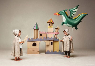 Heliumfylld Ballong, Drake