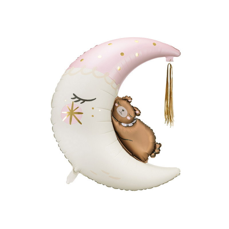 Heliumfylld Ballong, Sovande måne, rosa