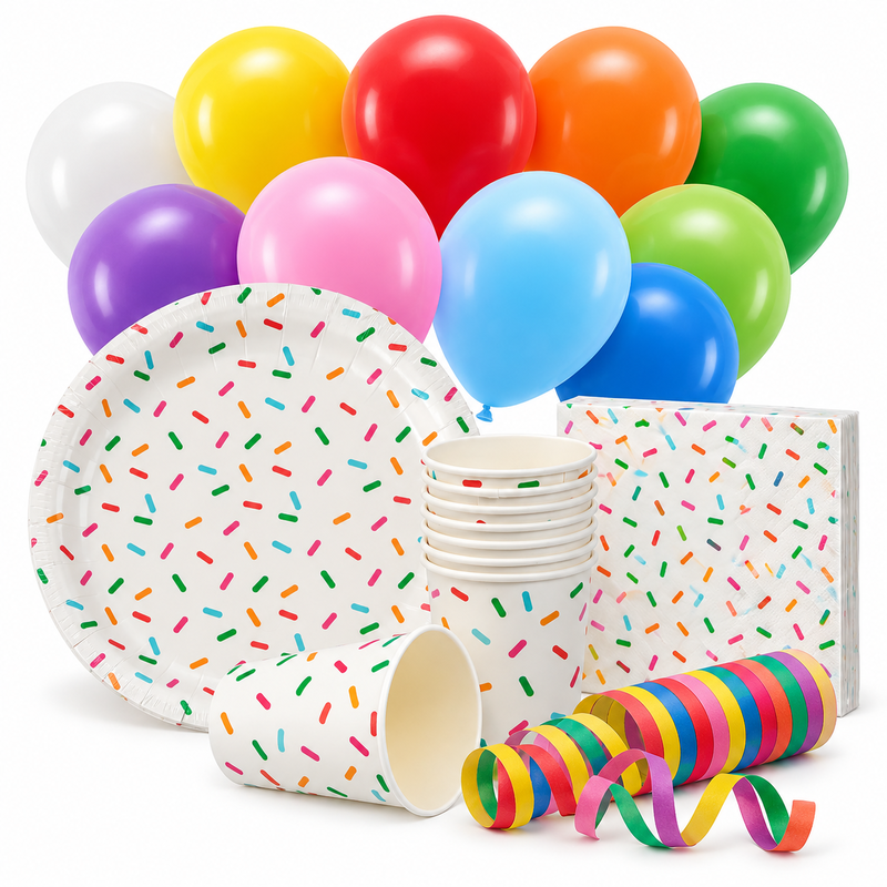 Barnkalas kit, färgmix – komplett paket