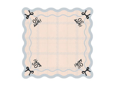 Servietter Happy 30, 33x33 cm, mix, 12-pak
