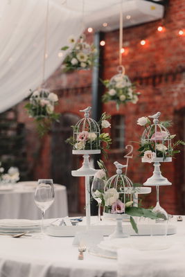 Chiffres de table en bois 1–10