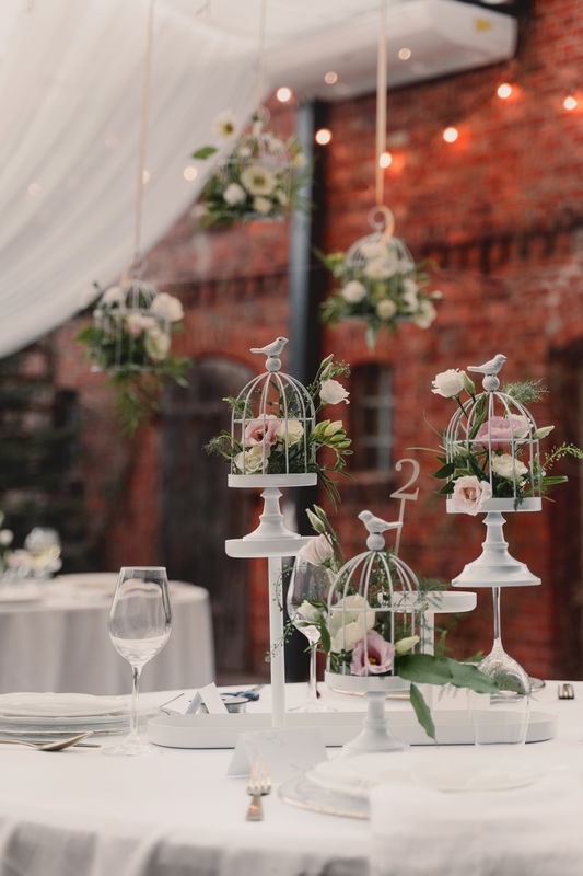 Chiffres de table en bois 1–10