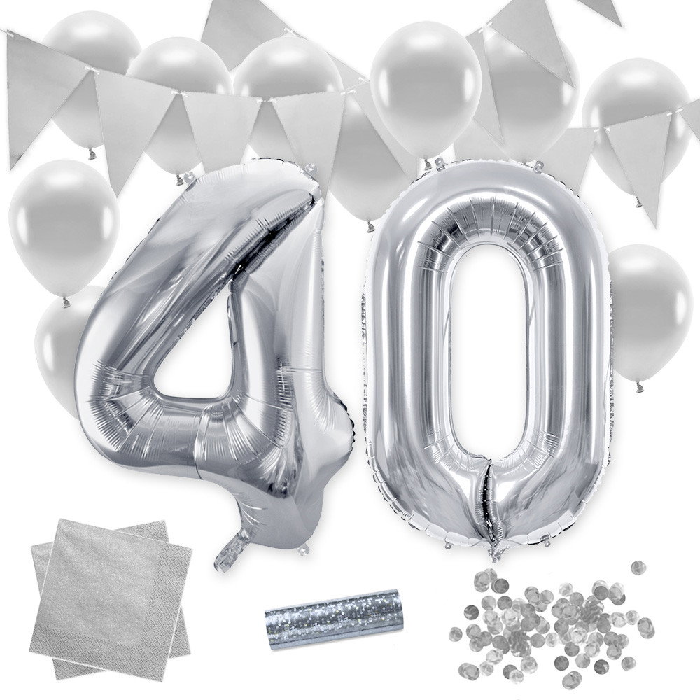 40 års festsæt, sølv