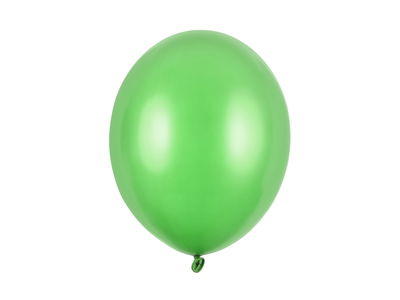 Grüne Metallic-Luftballons 10er-Set