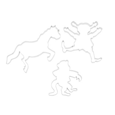 Bakformar, Pippi Långstrump, 3-pack