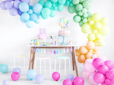 Luftballons, pistaziengrün, 10er-Set