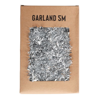 Guirlande argentée 5 m