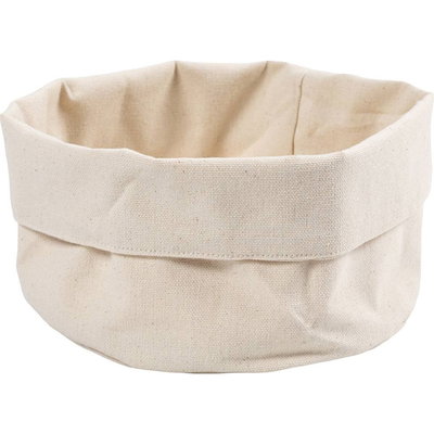 Tygkorg, ljusnatur, 2-pack