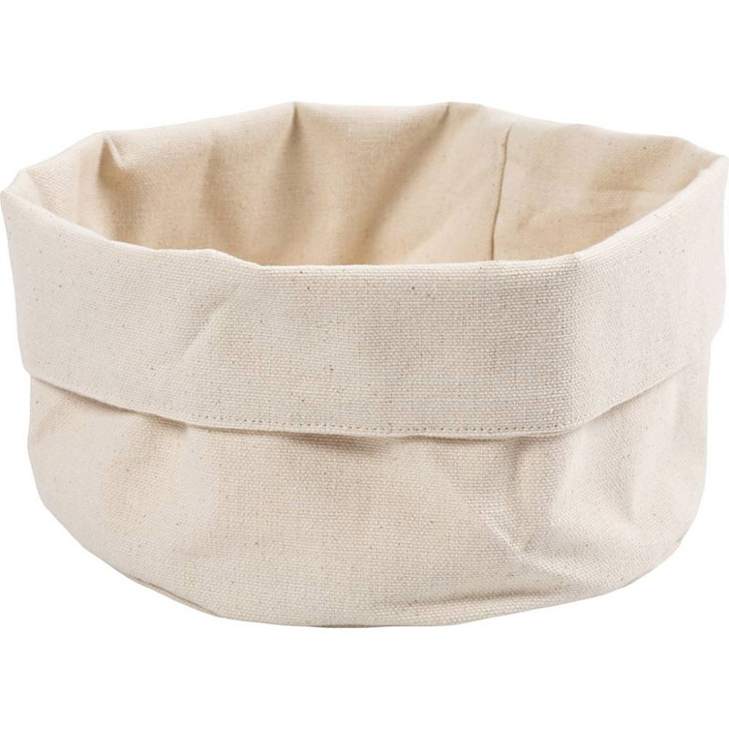 Tygkorg, ljusnatur, 2-pack