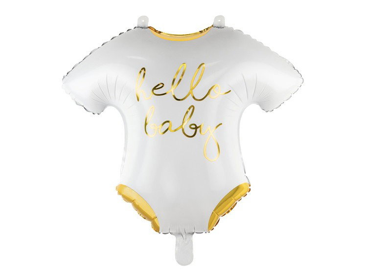 Heliumfylld Ballong, Hello Baby, body