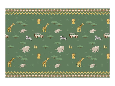 Tafelkleed Safari, 180 x 120 cm