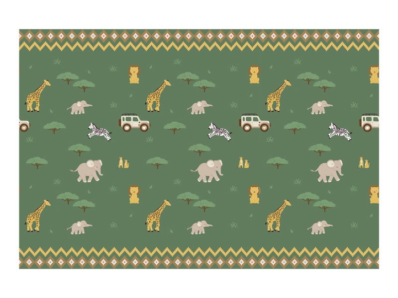 Tafelkleed Safari, 180 x 120 cm
