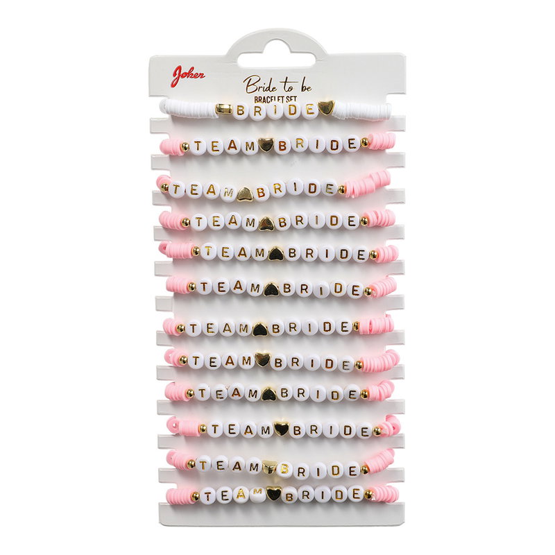 Armbandset, Bride to Be & Team Bride