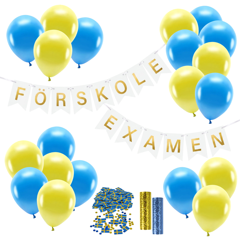 Dekorationspaket, Förskoleexamen