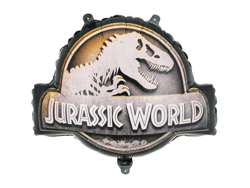 Folieballon, Jurassic World, Logo, 45x37 cm