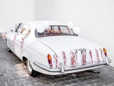 Just Married bildekoration