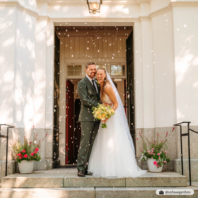 Hochzeitskonfetti, Set für 50 Gäste Hochzeitskonfetti, Set für 50 Gäste
