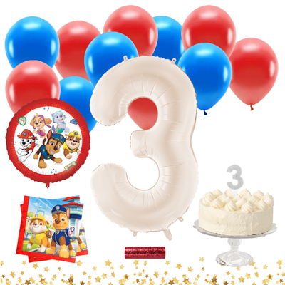 Paw Patrol festkit 3 år